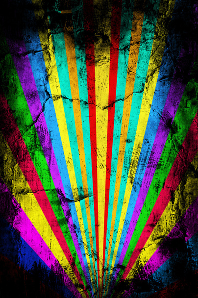 Grunge renkli çizgili arka plan - Fotoğraf, Görsel