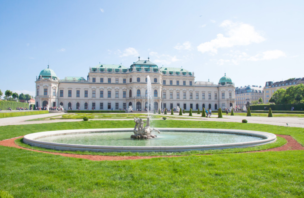 Палац Бельведер, Відень, Австрія - Фото, зображення