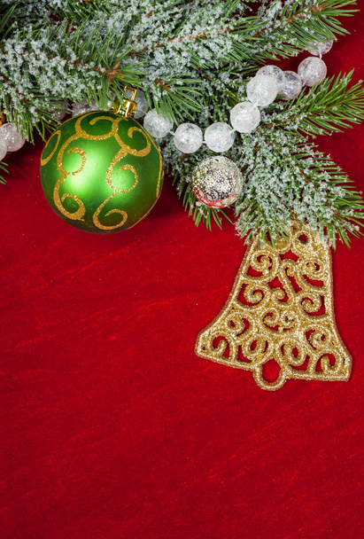 karácsonyi dekoráció-piros - Fotó, kép