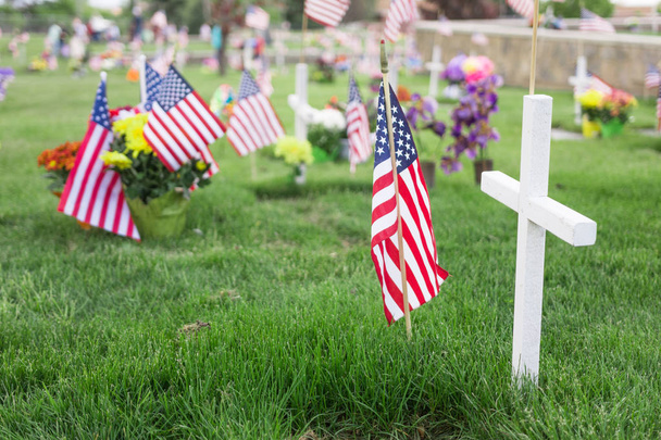 Cementerio conmemorativo de guerra americano
 - Foto, Imagen