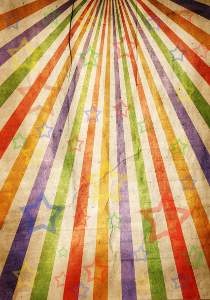 Multicolor Sunbeams grunge background. - Photo, Image