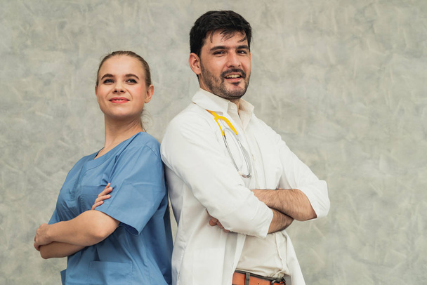 Doctor and nurse working in hospital. - Fotografie, Obrázek