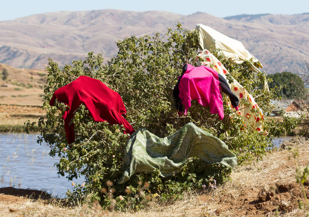 Den prádelny, Madagaskar - Fotografie, Obrázek