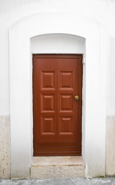 Wooden frontdoor. - Foto, Imagen