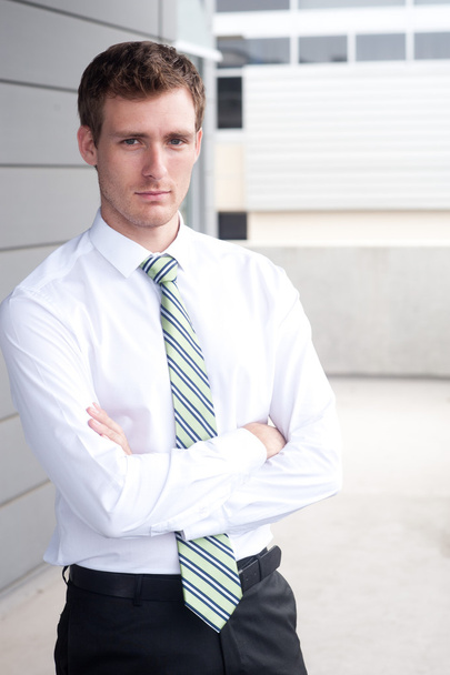portrait of a handsome young businessman - Photo, Image