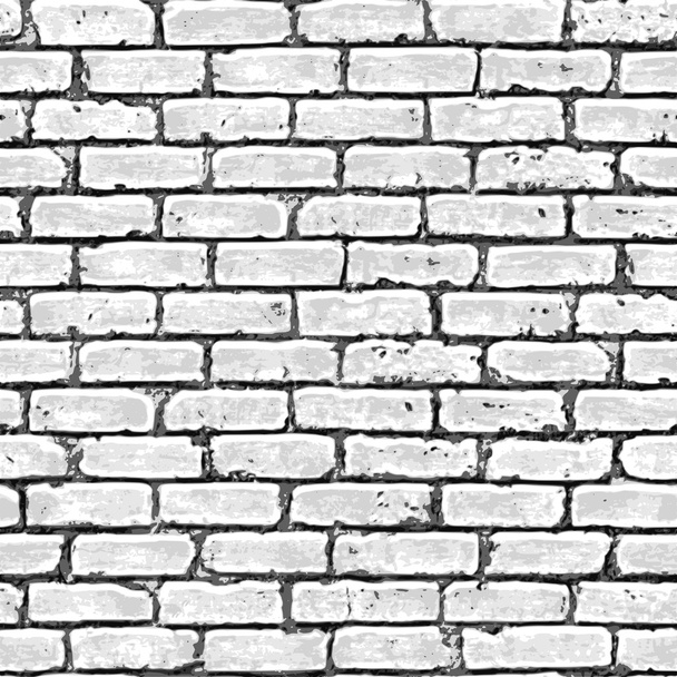 Brick wall seamless pattern. - Vector, Image
