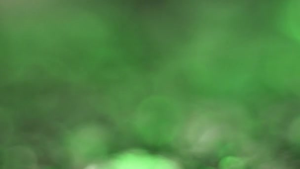 Beautiful Christmas red and green bokeh background. - Footage, Video