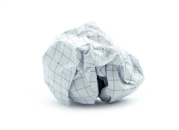 τσαλακωμένο χαρτί - Φωτογραφία, εικόνα