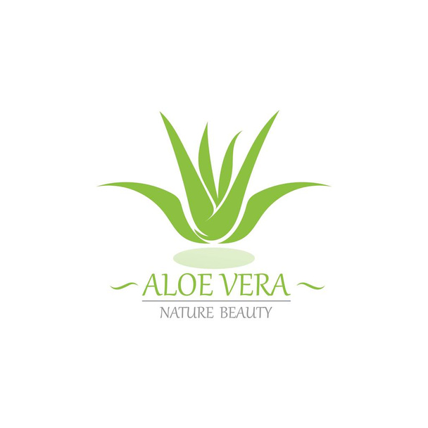 Logo Aloe vera et icône de modèle de symbole
 - Vecteur, image