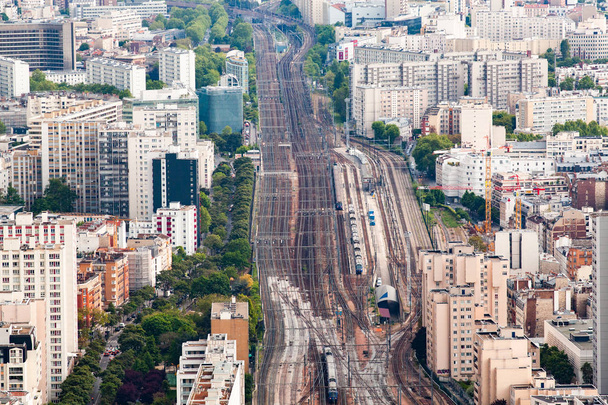 vista aerea su Parigi, Francia
 - Foto, immagini