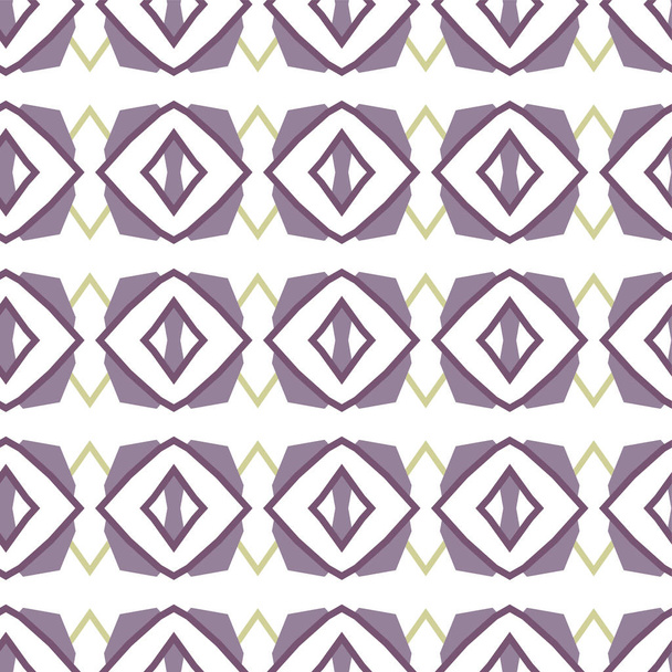 Seamless vector pattern. Background texture in geometric ornamental style. - Vektör, Görsel