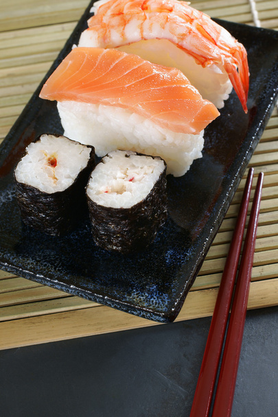 Maki sushi & nigiri sushi - Photo, Image