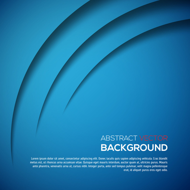 Abstract 3D background blue colour - Vector, Image