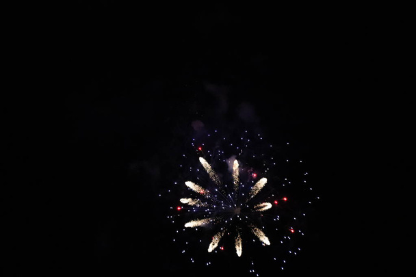 Fireworks for celebration anniversary in Italy  - Photo, Image