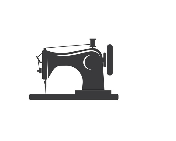sewing machine icon logo vector - Vector, Image