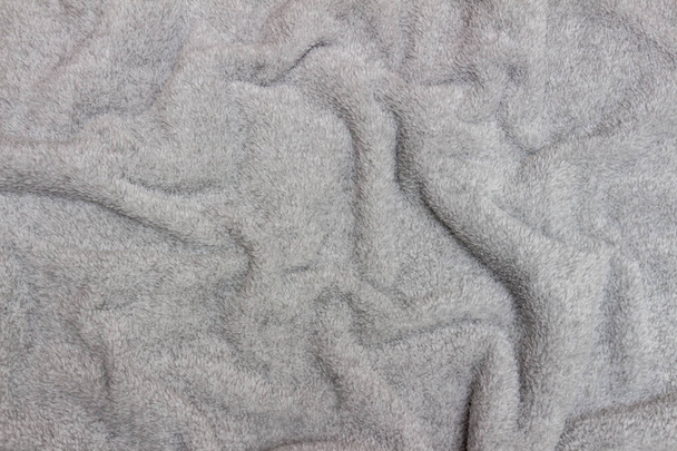 Hintergrund graue Wolldecke oder Filz - Foto, Bild