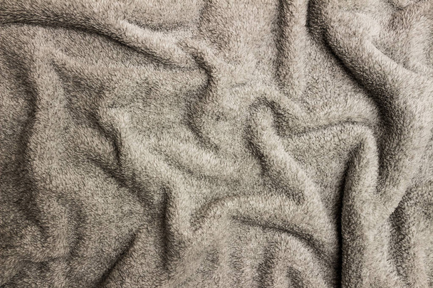 Hintergrund graue Wolldecke oder Filz - Foto, Bild