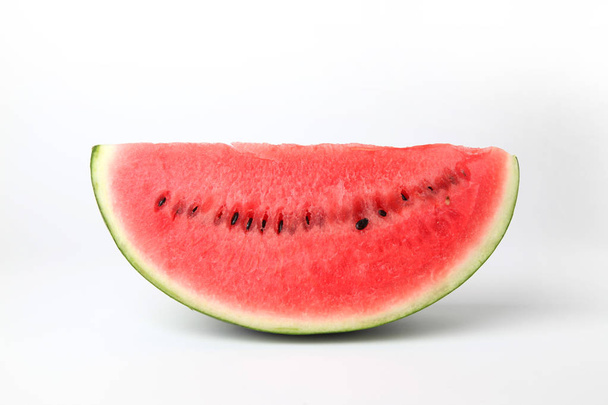 sliced watermelon isolated on white background - Zdjęcie, obraz