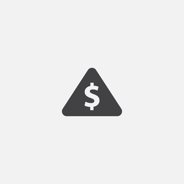 Risk Capital base icon. Simple sign illustration. Risk Capital symbol design. Can be used for web, and mobile - Vector, Image