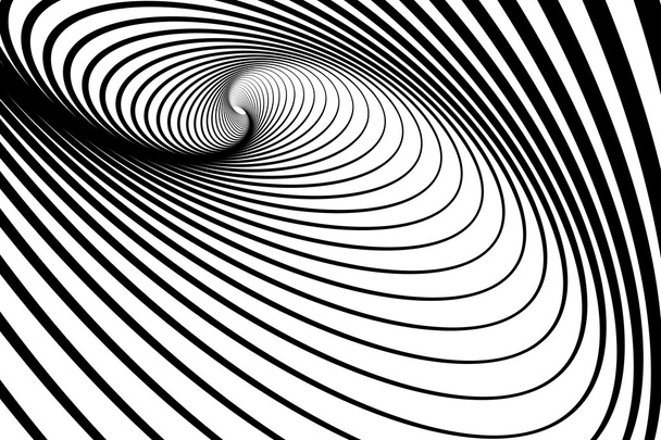 Spiral whirl movement. Abstract background. - Vector, Image