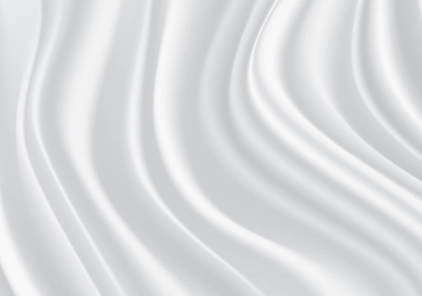 Tessuto bianco satinato onda sfondo texture vettoriale illustrazione
. - Vettoriali, immagini