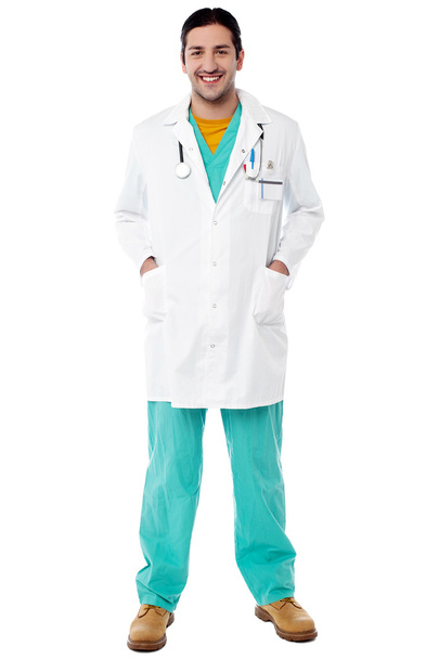 Experienced doctor, full length portrait. - Foto, immagini