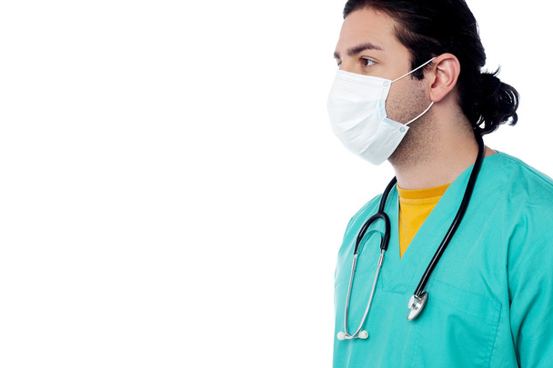 Male surgeon with face mask - Foto, immagini