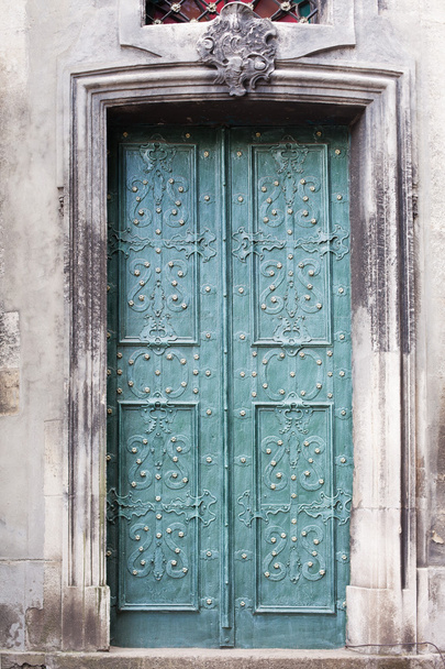 Old wooden door - Zdjęcie, obraz