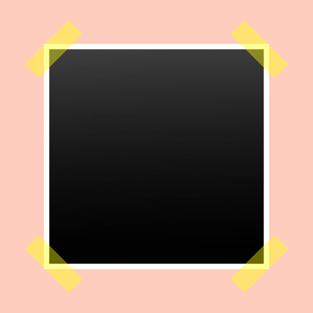 Icono del vector de foto aislado en el fondo blanco
 - Vector, Imagen