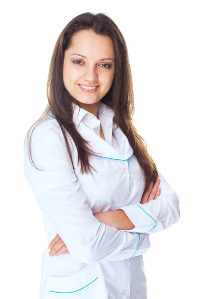 young smiling female doctor - Φωτογραφία, εικόνα