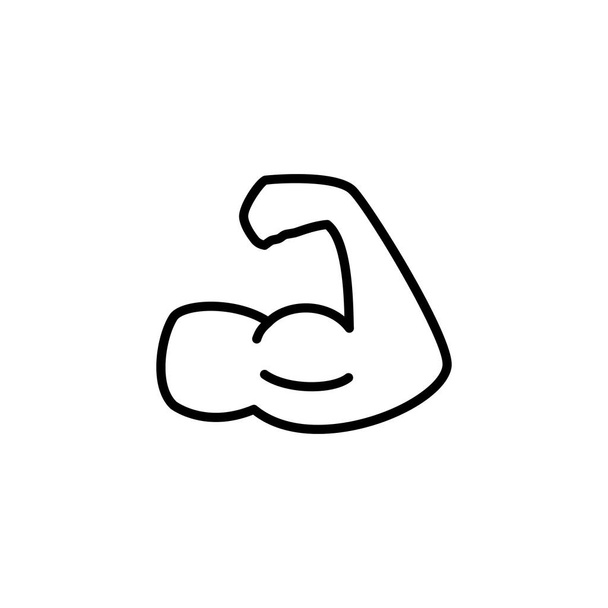 σύμβολο λεπτού δικέφαλων γραμμών σε λευκό - Διάνυσμα, εικόνα