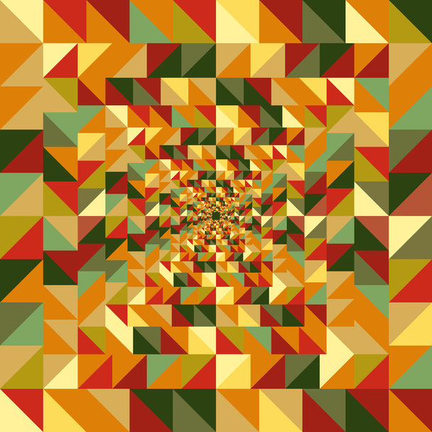 Vintage autumn triangles seamless pattern background. EPS10 file - Vektor, kép