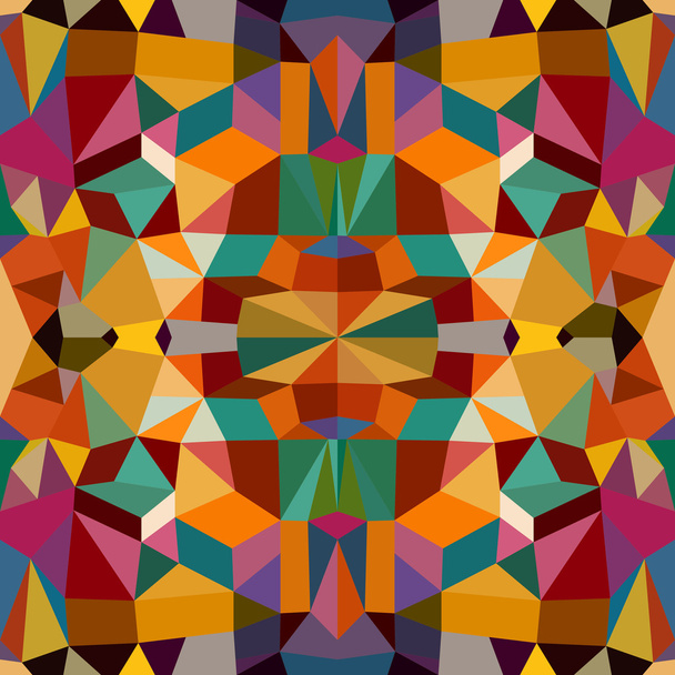 Retro triangles seamless pattern background. EPS10 file. - Vektor, kép