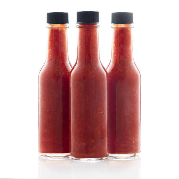 Bottles of Hot Sauce - Photo, Image