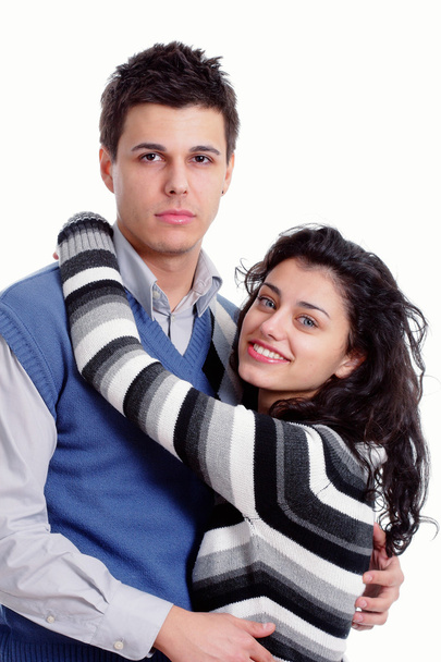 Portrait of a young couple - Φωτογραφία, εικόνα