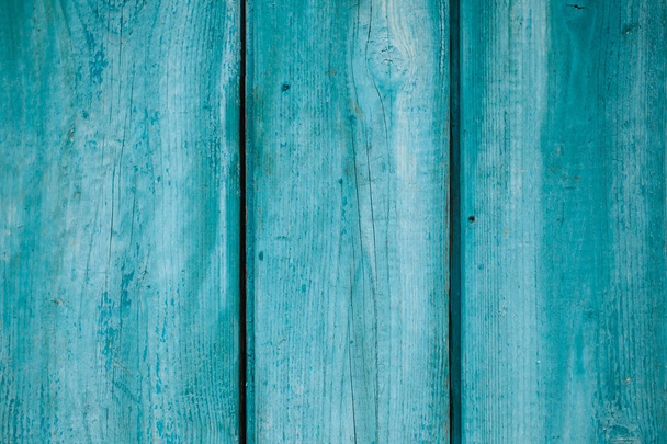The Wooden blue texture background - Photo, Image