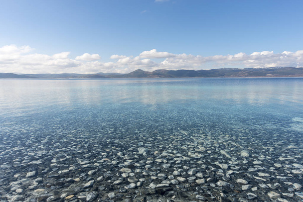Lake Salda is in the southern province of Burdurs Yesilova district has been reputed as Turkeys Maldives in recent years for its white beach and clear water. - Φωτογραφία, εικόνα