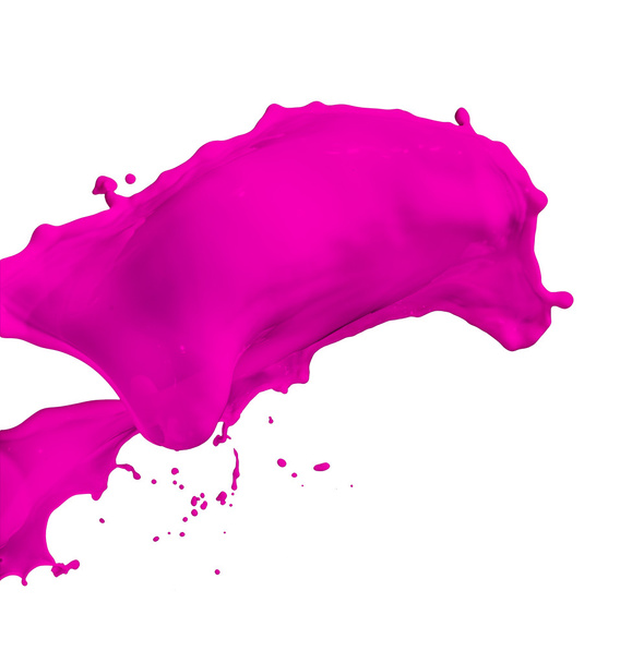 Всплеск пурпурной краски
 - Фото, изображение