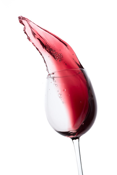 red wine splash - Foto, afbeelding