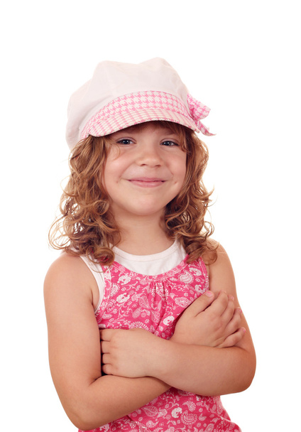 güzel mutlu küçük kız portre - Fotoğraf, Görsel