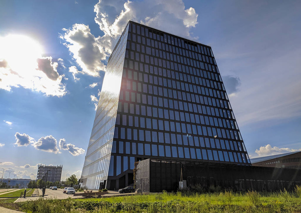 Le Skolkovo Innovation Center est un secteur d'activité de haute technologie qui est en cours de construction dans le district Mozhaysky à Moscou
.  - Photo, image