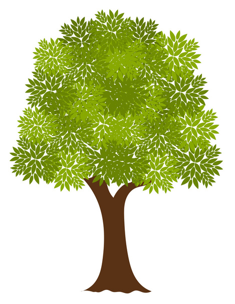 Noble tree - Διάνυσμα, εικόνα