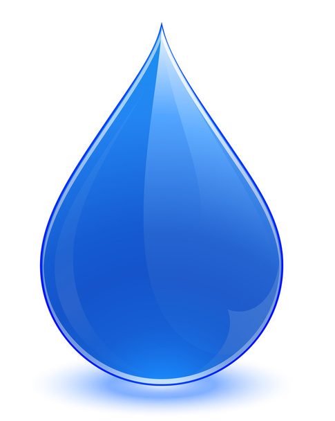 Ilustración de gota de agua - Vector, imagen