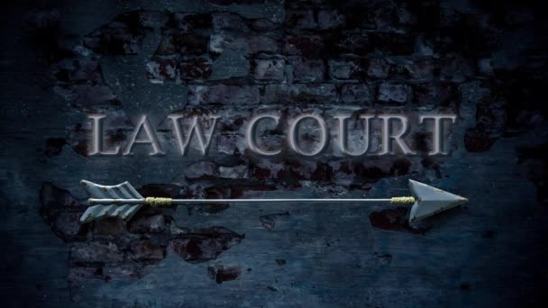 Sokak İmza Hukuk Mahkemesi Için Yön Yolu - Video, Çekim