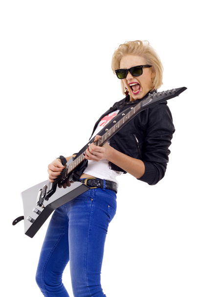 Страстная гитаристка
 - Фото, изображение