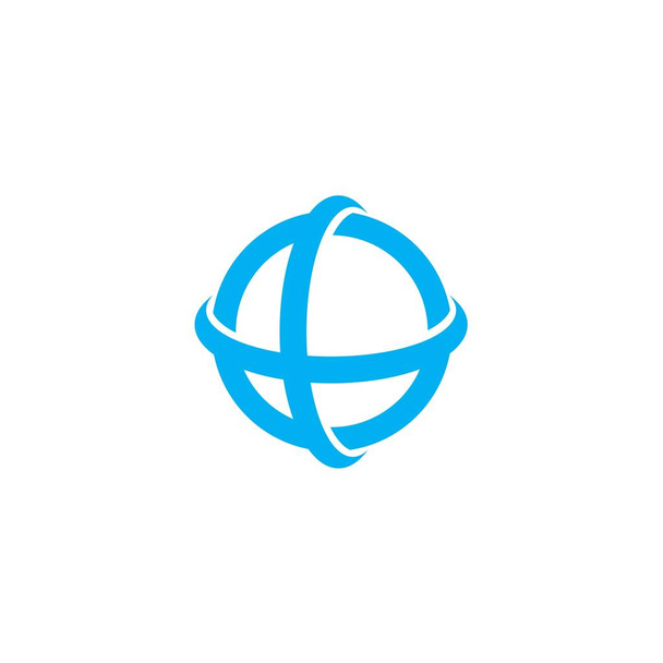 Absztrakt Globe üzleti vektor logo sablon ikon illusztráció  - Vektor, kép