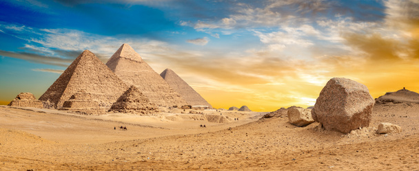 Egyptské pouštní Panorama - Fotografie, Obrázek