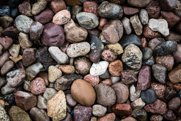 Zee stenen abstracte achtergrond - Foto, afbeelding