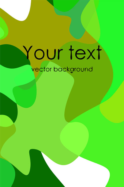 Abstract Fluid creative template, card, color cover. Watercolor design, liquids, shapes. Trendy vector. - Vektor, Bild