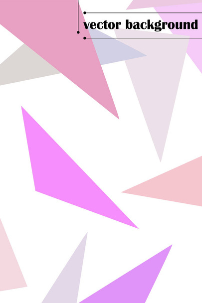 Geometric abstract polygonal background. The pattern in the style of origami, which consists of triangles. - Vektori, kuva